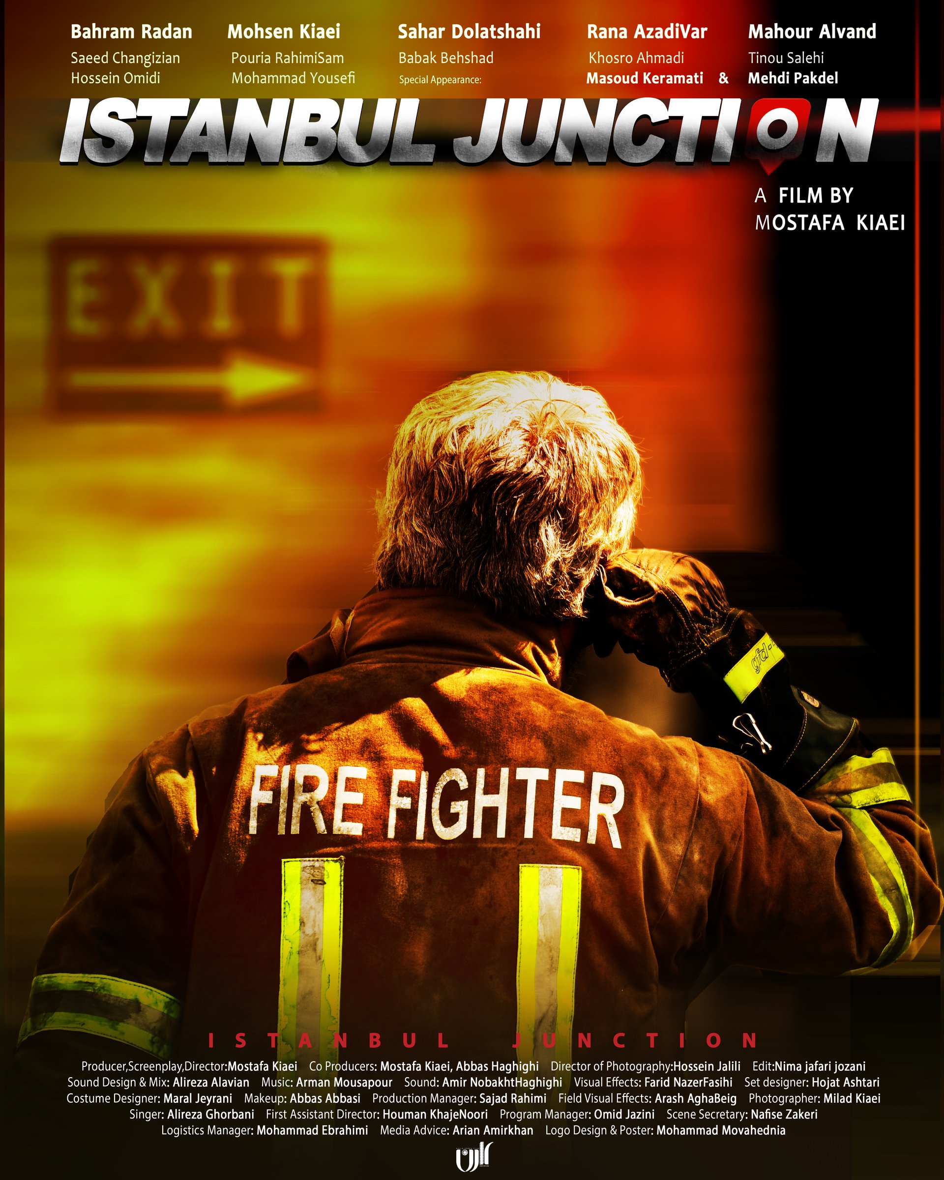 Istanbul Junction - Production design for disaster aftermath sets and commercial district interiors/exteriors. Starring Hossein Omidi.
